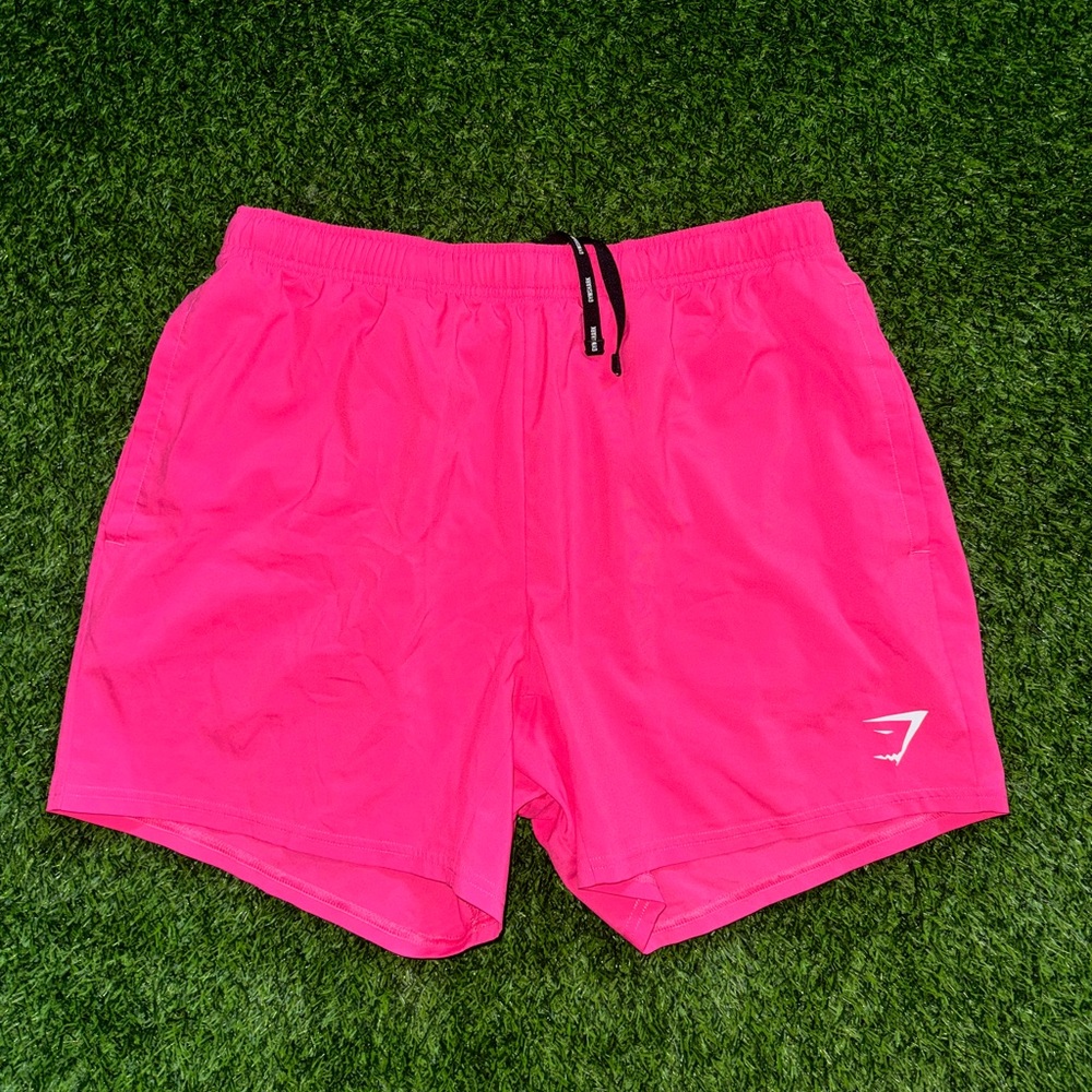 Bright Pink Gymshark Shorts